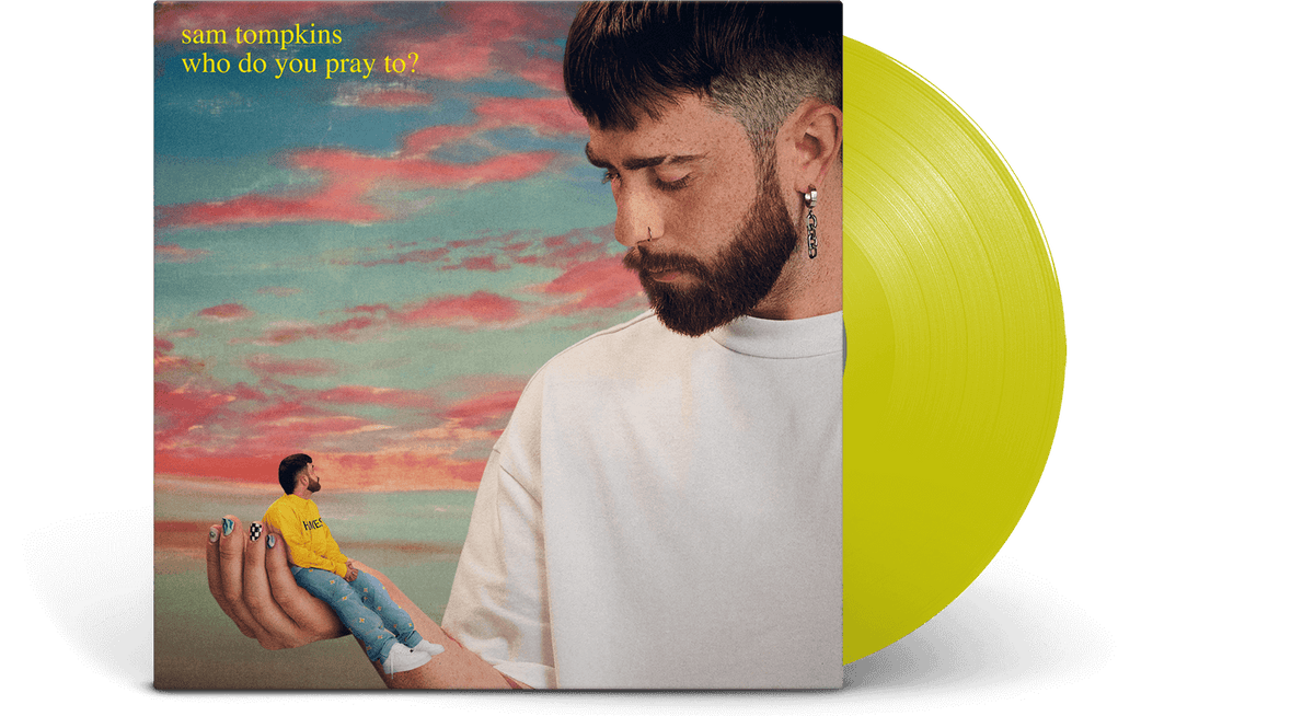 Vinyl - Sam Tompkins : Who Do You Pray To? (Ltd Yellow Vinyl) - The Record Hub