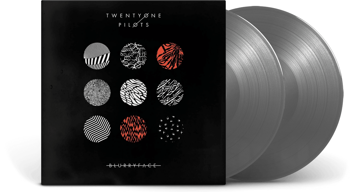 Vinyl - twenty one pilots : Blurryface (FBR Anniversary Silver Vinyl) - The Record Hub