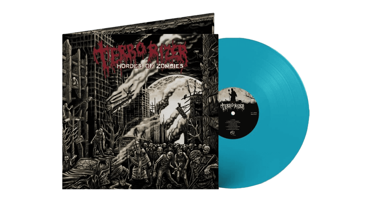Vinyl - Terrorizer : Hordes of Zombies (Ltd Blue Vinyl) - The Record Hub