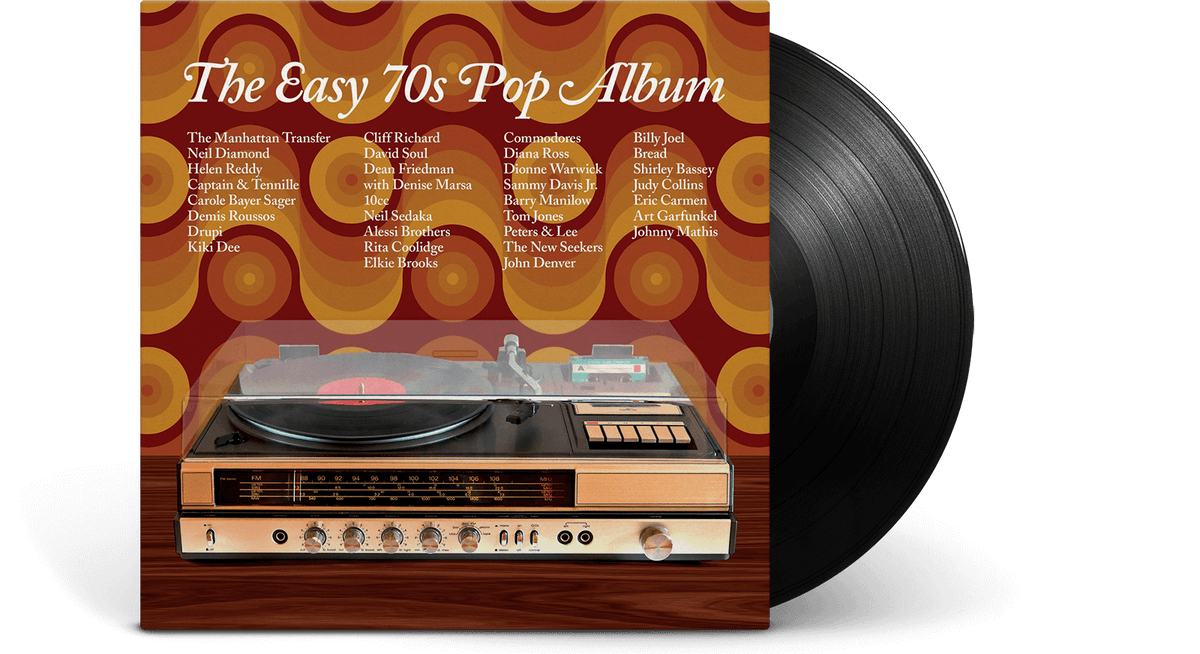 Vinyl - Various Artists : The Easy 70s Pop Album - The Record Hub