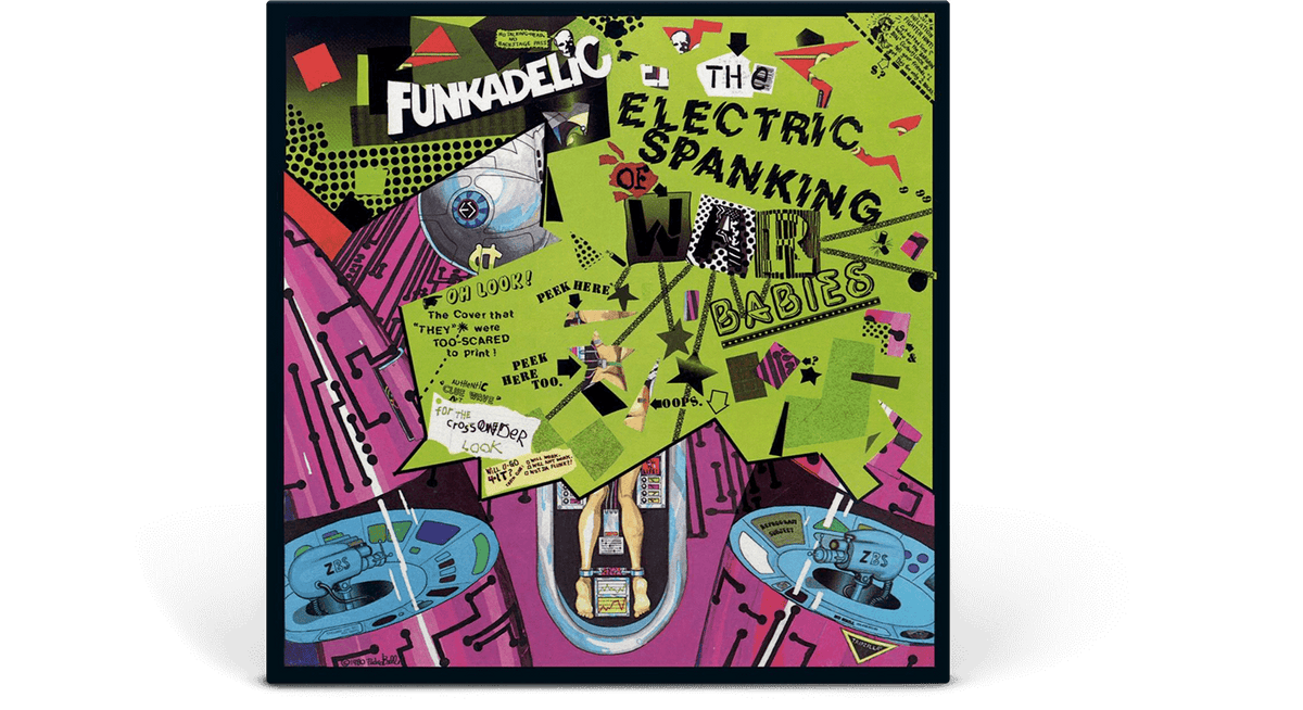 Vinyl - Funkadelic : The Electric Spanking of War Babies (Ltd Green Fluorescent Vinyl) - The Record Hub