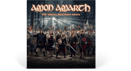 Amon Amarth : The Great Heathen Army (Dried Blood Red Marble)