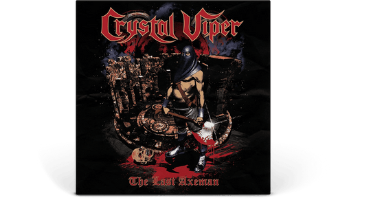 CRYSTAL VIPER : The Last Axeman (Ltd Transparent Blue Vinyl )