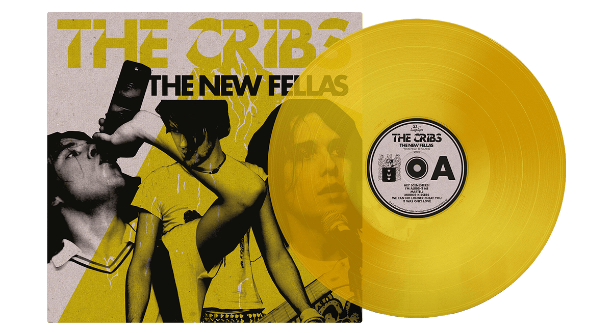 Vinyl - The Cribs : The New Fellas (Clear Yellow Vinyl) - The Record Hub