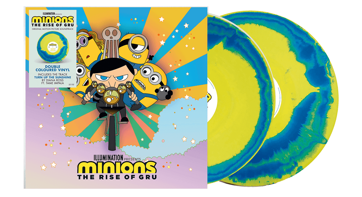 Vinyl - Various Artists : Minions: The Rise Of Gru (Ltd Coloured Vinyl) - The Record Hub