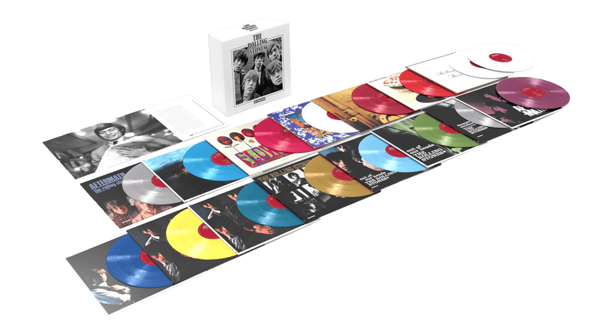 Vinyl - The Rolling Stones : The Rolling Stones In Mono (Colour Vinyl) - The Record Hub