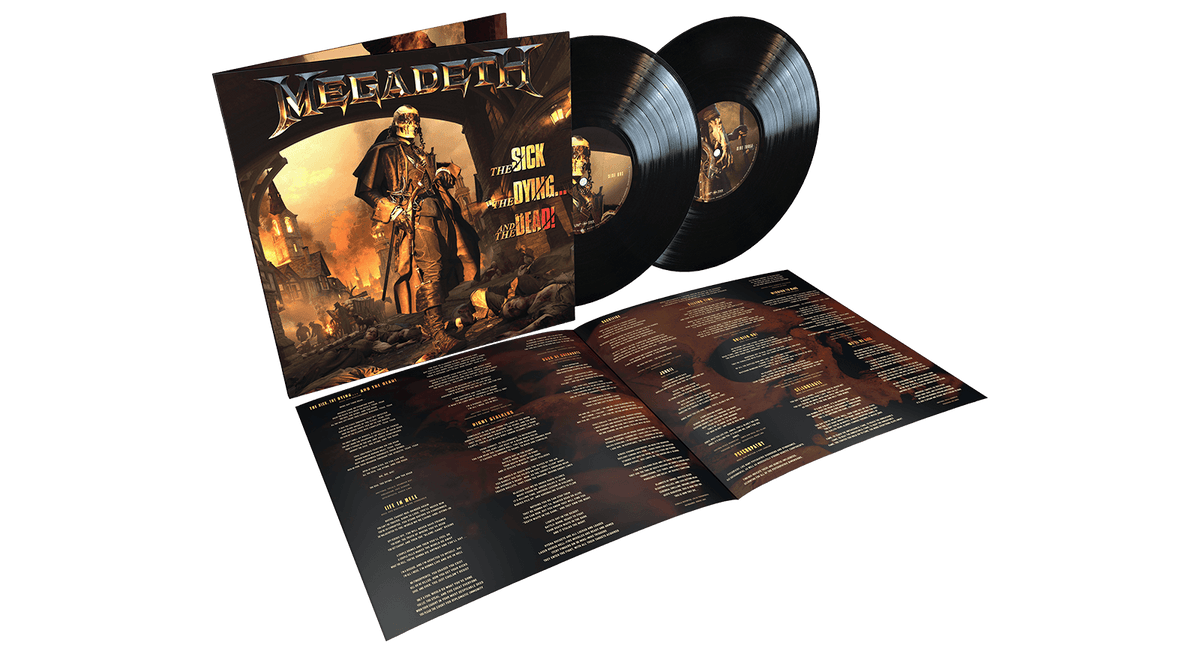 Vinyl - Megadeth : The Sick, The Dying… And The Dead! - The Record Hub