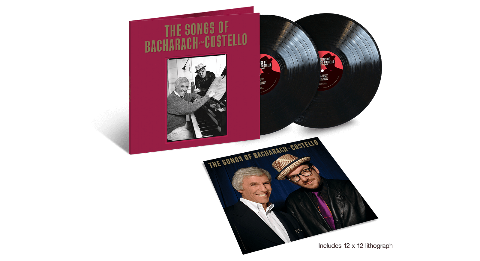 Vinyl - Elvis Costello & Burt Bacharach : The Songs of Bacharach & Costello (2LP TRH Exclusive) - The Record Hub