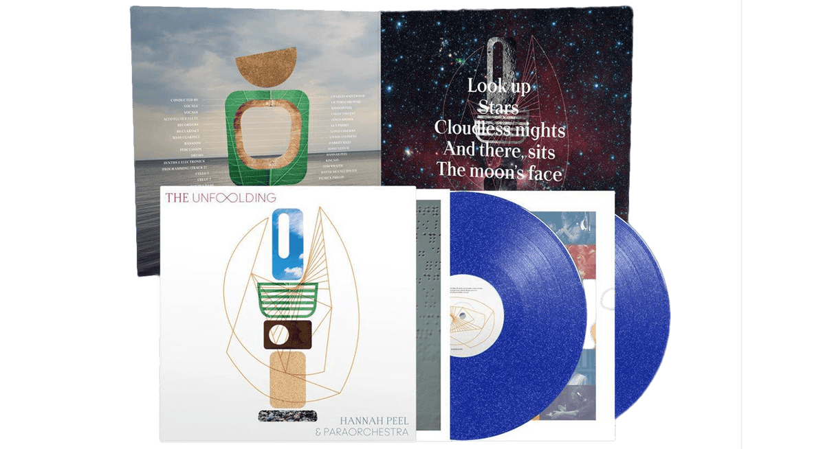 Vinyl - Hannah Peel &amp; Paraorchestra : The Unfolding (Ltd Blue Vinyl) - The Record Hub