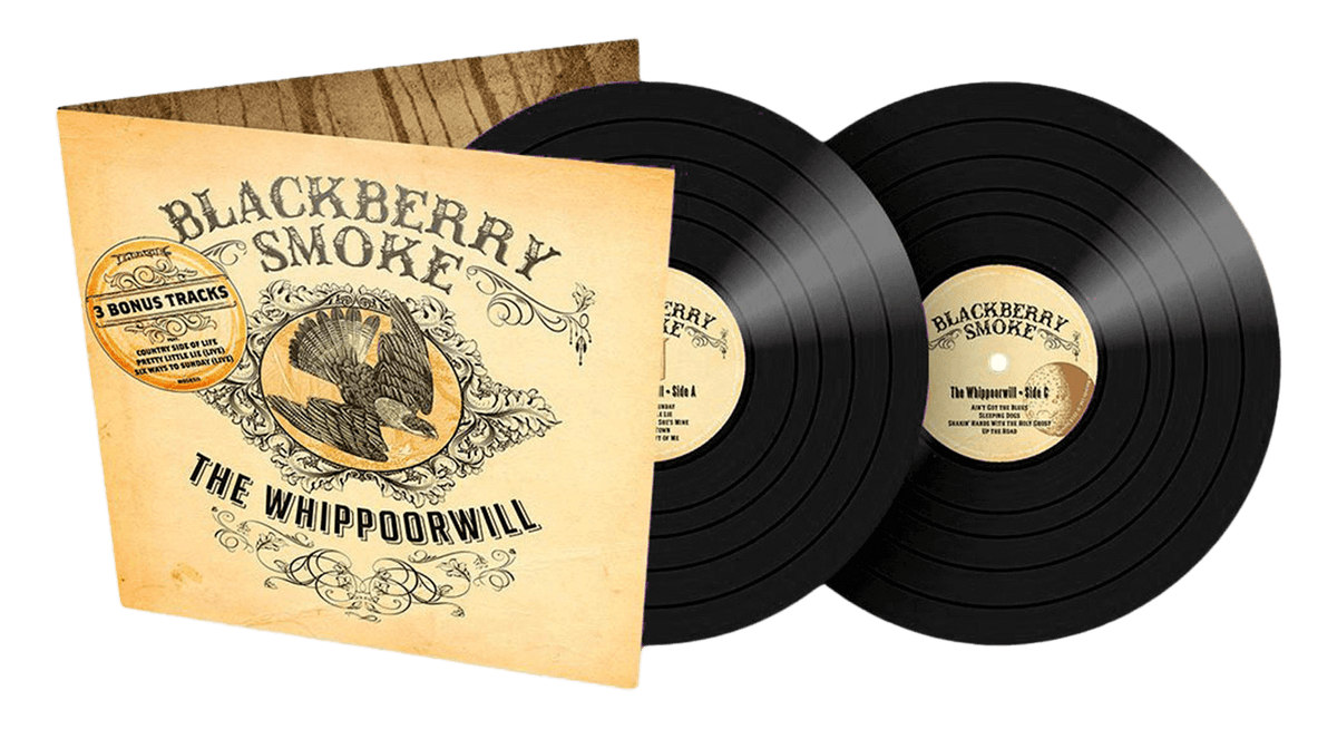 Vinyl - Blackberry Smoke : The Whippoorwill - The Record Hub