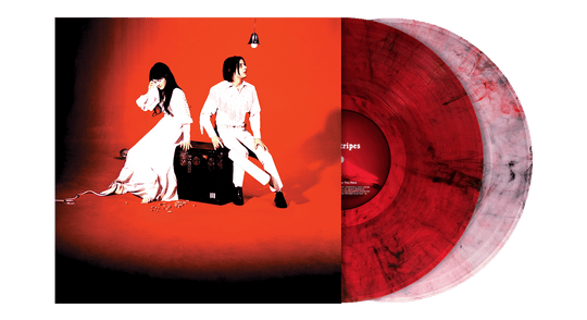 The White Stripes : Elephant - 20th Anniversary (White Iridescent/Red Translucent Mix Vinyl)