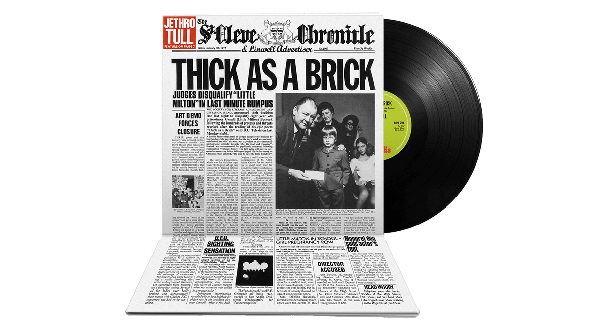 Vinyl - Jethro Tull : Thick As A Brick - The Record Hub