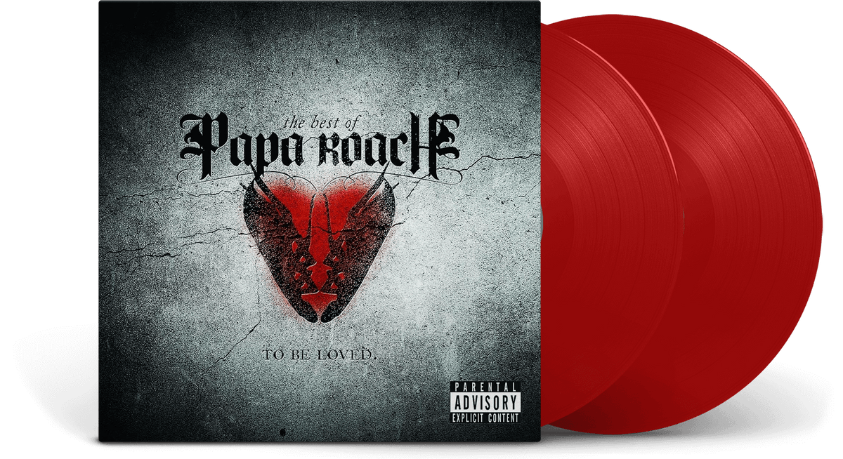 Vinyl - Papa Roach : To Be Loved (The Best Of) (Red Vinyl) - The Record Hub