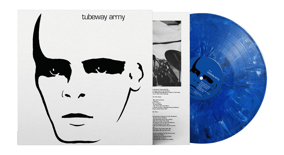 Vinyl - Tubeway Army : Tubeway Army (Marbled Blue Vinyl) - The Record Hub