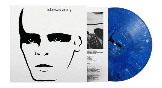 Tubeway Army : Tubeway Army (Marbled Blue Vinyl)