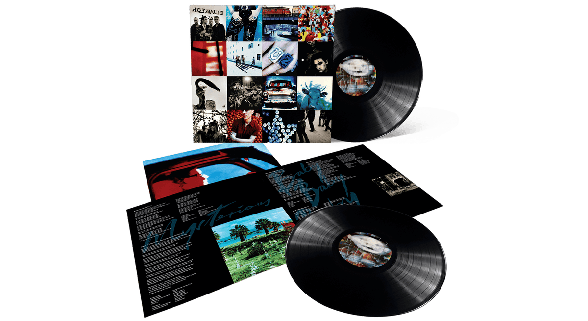 Vinyl - U2 : Achtung Baby - 30th Anniversary Edition (Ltd 2LP Black Vinyl + Poster) - The Record Hub