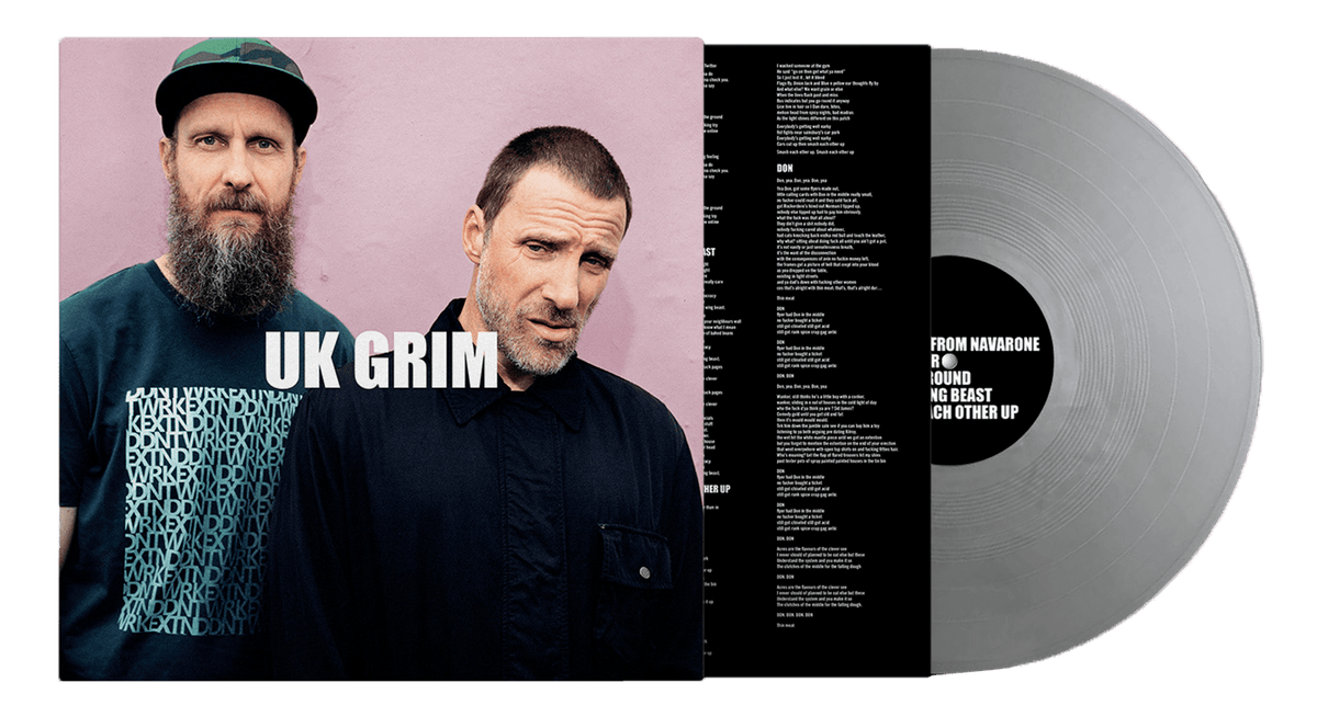 Vinyl - Sleaford Mods : UK Grim (Ltd Silver Vinyl) - The Record Hub