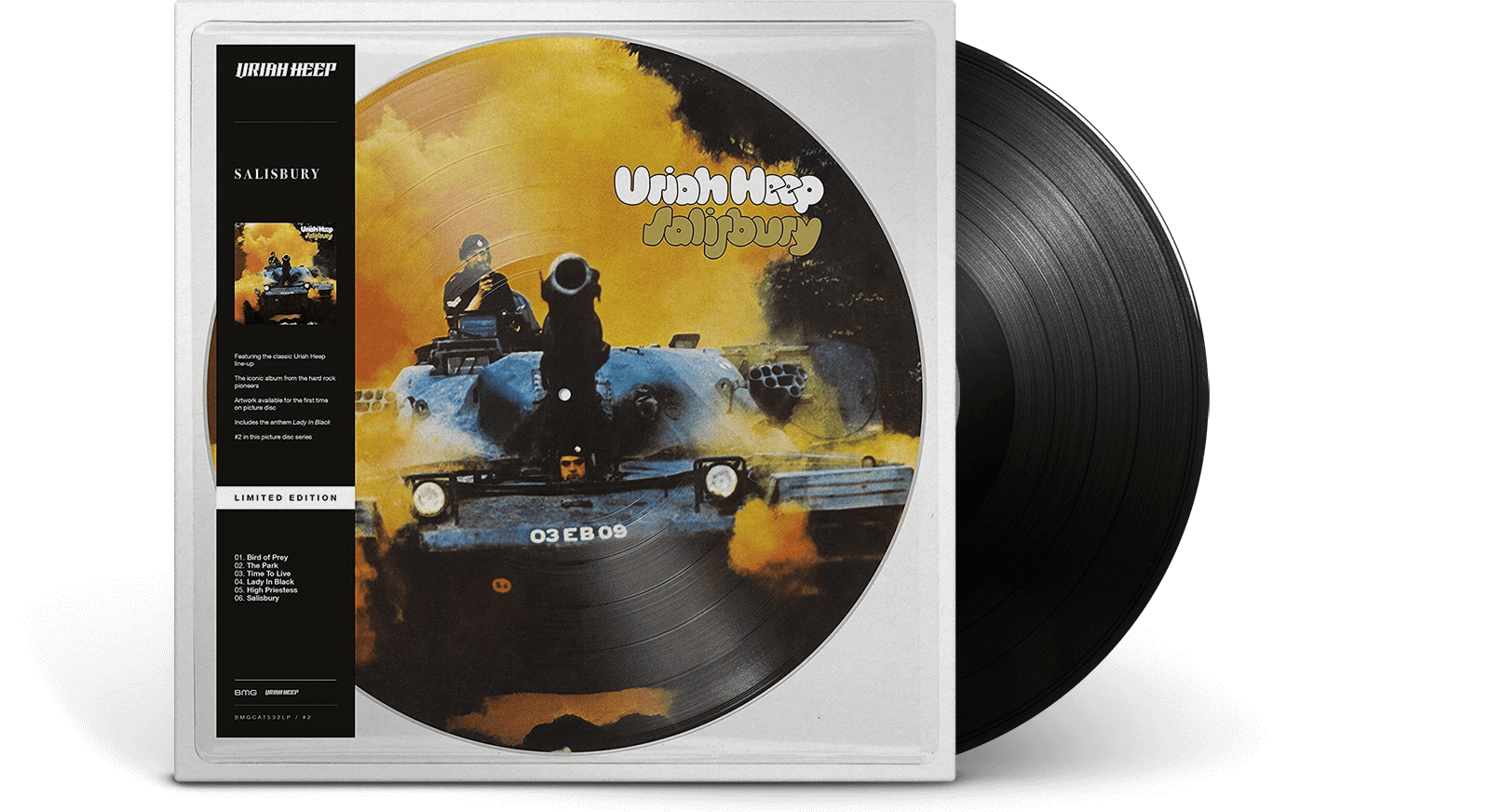 欧LP Uriah Heep Salisbury BMGCAT532LP2 BMG, Sanctuary Records /00260 Vinyl | Uriah Heep | Salisbury