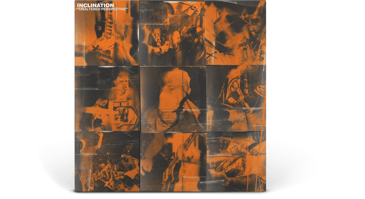 Vinyl - Inclination : Unaltered Perspective (Ltd Black &amp; Orange Pinwheel Vinyl) - The Record Hub