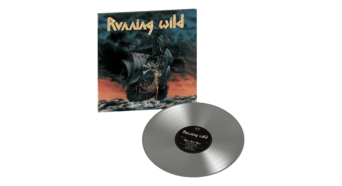 Vinyl - Running Wild : Under Jolly Roger (Grey Vinyl LP) - The Record Hub