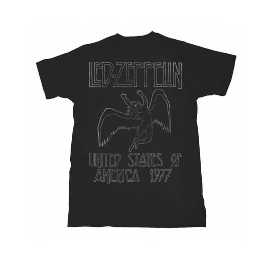 Led Zeppelin : Usa 1977 - T-Shirt