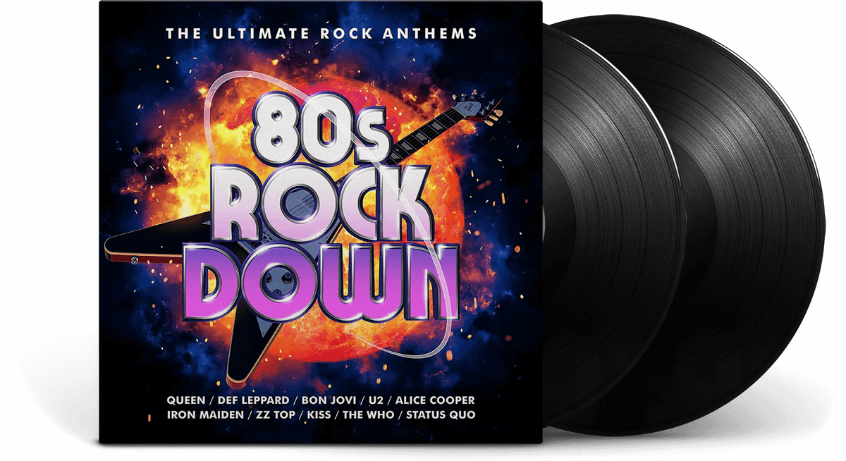 Vinyl - Various Artists : 80&#39;s Rock Down - The Record Hub
