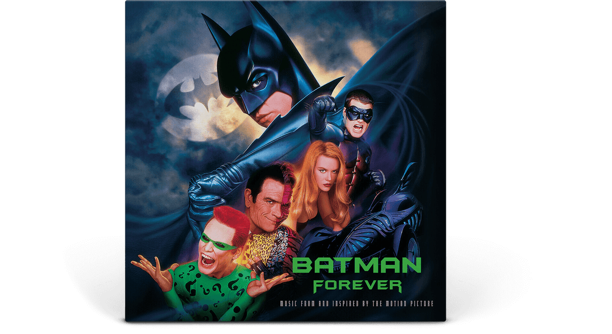 Vinyl - Various Artists : Batman Forever - Music From The Motion Picture (Ltd Blue &amp; Silver Vinyl) - The Record Hub