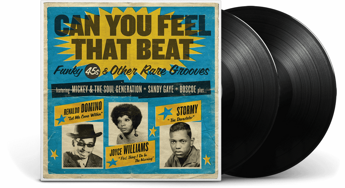 Vinyl - Various Artists : CAN YOU FEEL THAT BEAT: FUNK 45S AND OTHER RARE GROOVES - The Record Hub