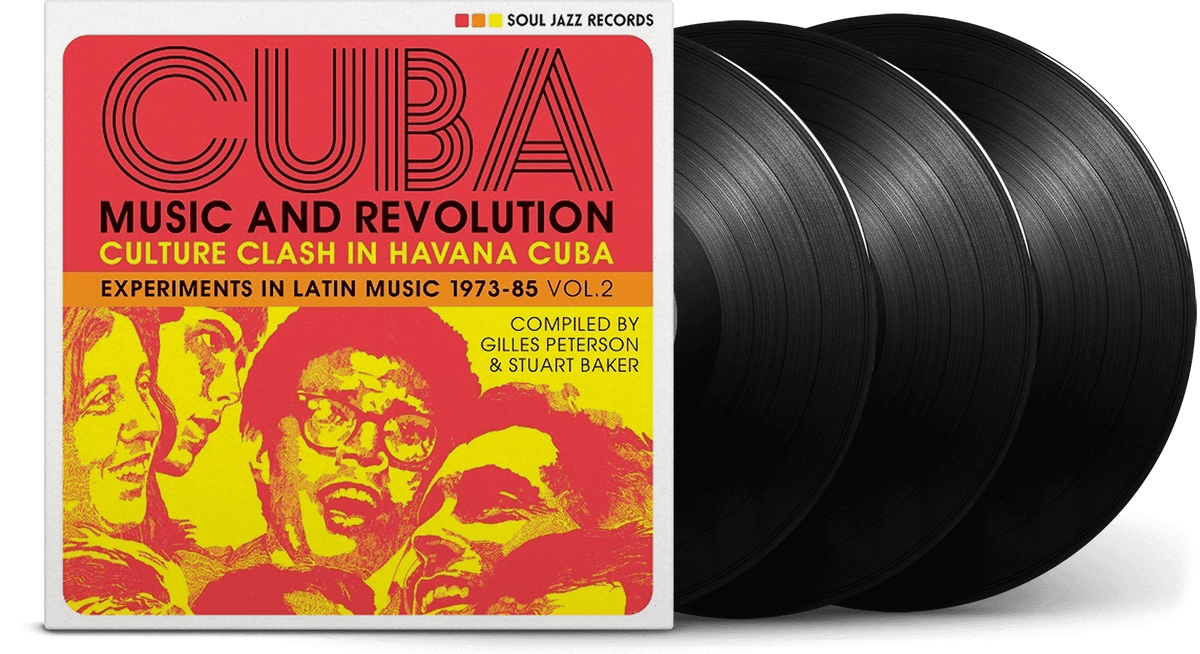 Vinyl - VA / Soul Jazz Records Presents : CUBA: Music and Revolution: Culture Clash in Havana: Experiments in Latin Music 1975-85 Vol.2 - The Record Hub
