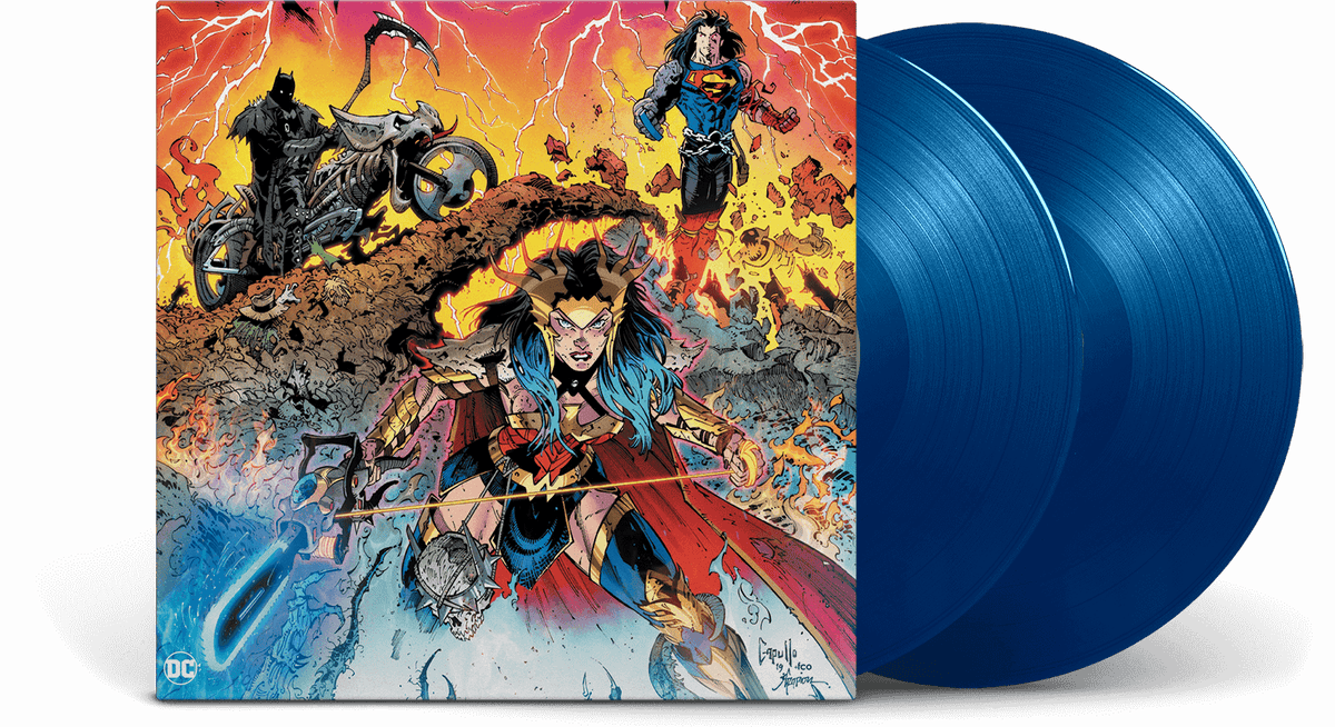 Vinyl - Various Artists : Dark Nights: Death Metal Soundtrack (ltd Blue Vinyl) - The Record Hub