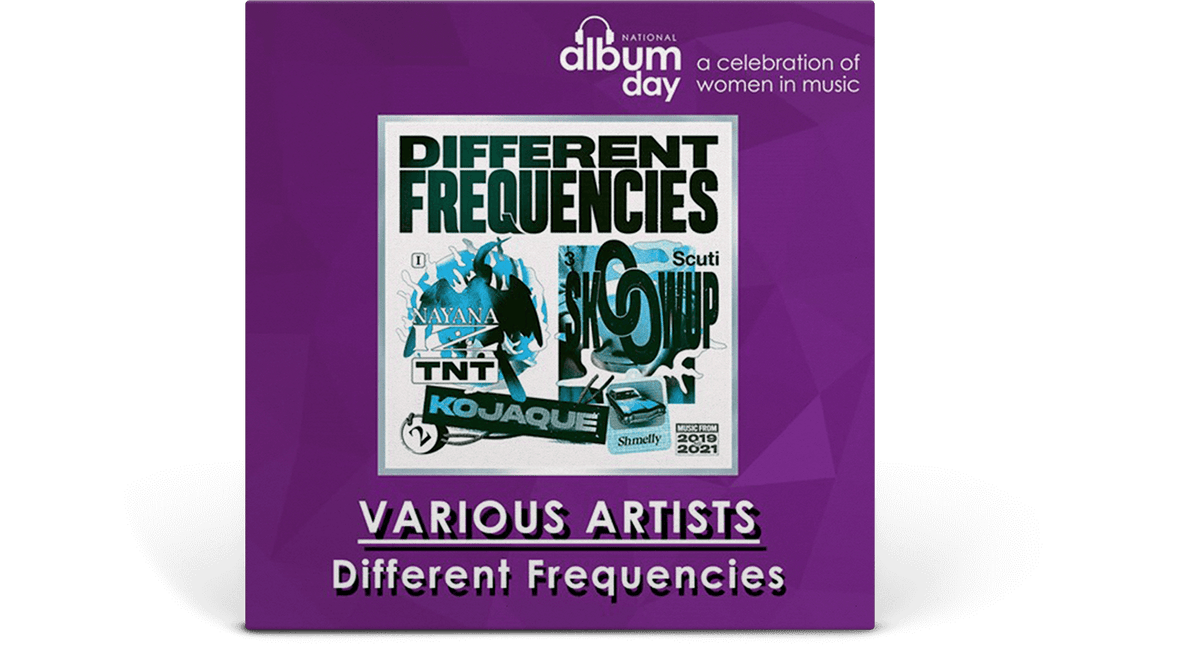 Vinyl - Various Artists : Different Frequencies (Ltd Clear Blue Vinyl) - The Record Hub