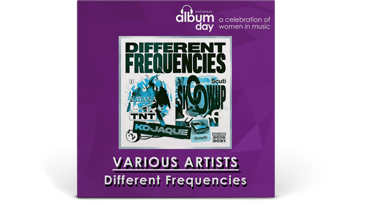 Various Artists : Different Frequencies (Ltd Clear Blue Vinyl)