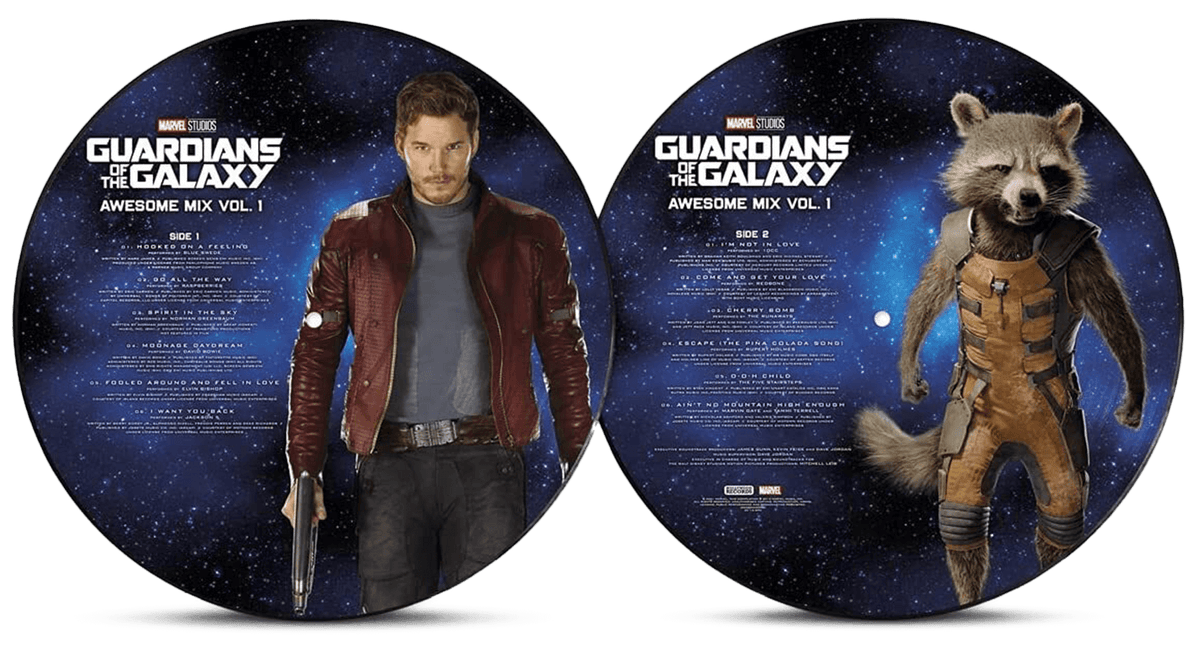 Vinyl - Various Artists : Guardians of The Galaxy Vol.1 (Picture Disc) - The Record Hub