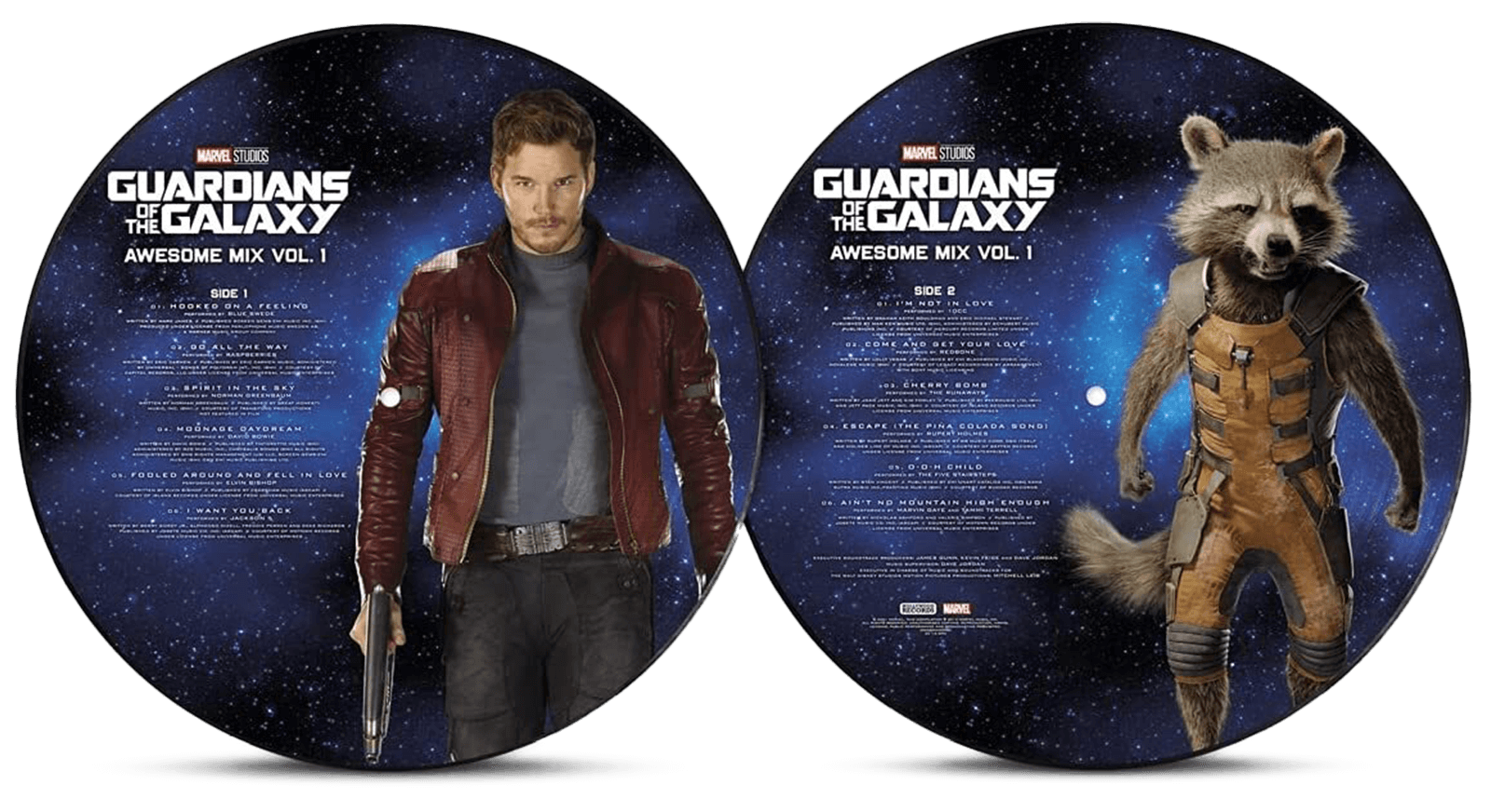 Vinyl - Various Artists : Guardians of The Galaxy Vol.1 (Picture Disc) - The Record Hub