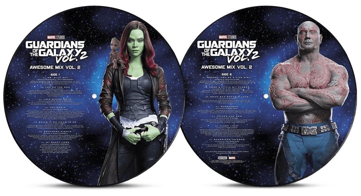 Vinyl - Various Artists : Guardians of The Galaxy Vol.2 (Picture Disc) - The Record Hub