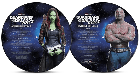 Various Artists : Guardians of The Galaxy Vol.2 (Picture Disc)