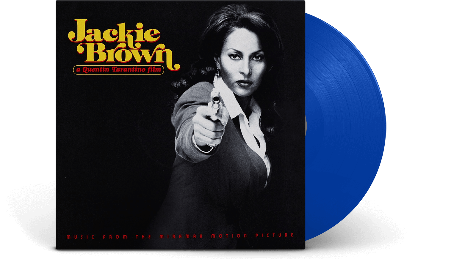 Vinyl - Various Artists : Jackie Brown: Music From The Miramax Motion Picture (Ltd Blue Vinyl) - The Record Hub