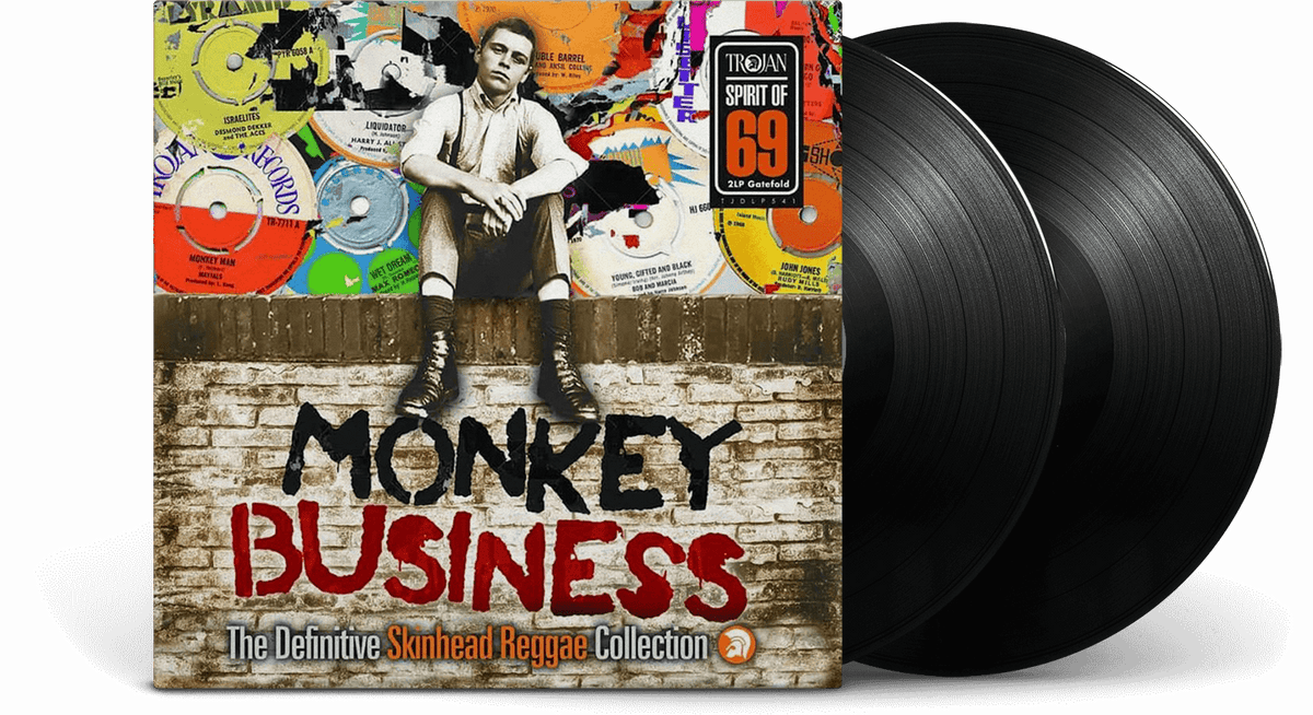 Vinyl - Various Artists : The Definitive Skinhead Reggae Collection : Monkey Business: The Definitive Skinhead Reggae Collection - The Record Hub