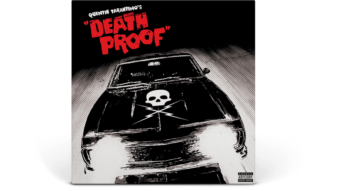 Vinyl - Various Artists : Quentin Tarantino&#39;s Death Proof (Ltd Clear Red &amp; Black Vinyl) - The Record Hub