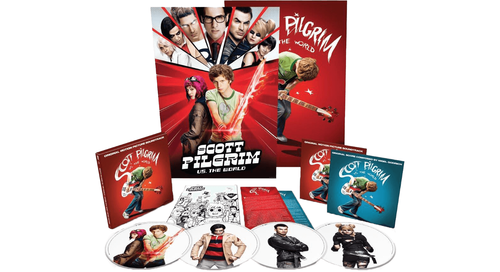 Vinyl - Various Artists : Scott Pilgrim vs. The World (Seven Evil Exes Limited Edition) - The Record Hub