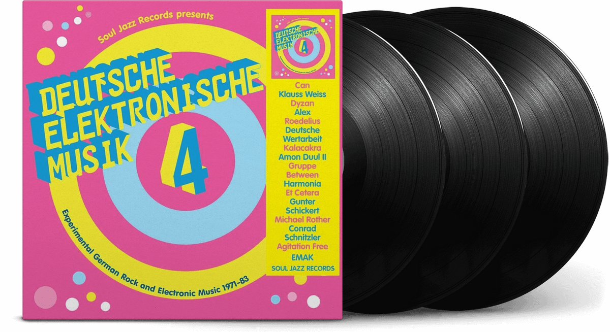 Vinyl - VA / Soul Jazz Records Presents : DEUTSCHE ELEKTRONISCHE MUSIK 4 - Experimental German Rock and Electronic Music 1971-83 - The Record Hub