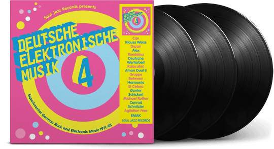 VA / Soul Jazz Records Presents : DEUTSCHE ELEKTRONISCHE MUSIK 4 - Experimental German Rock and Electronic Music 1971-83
