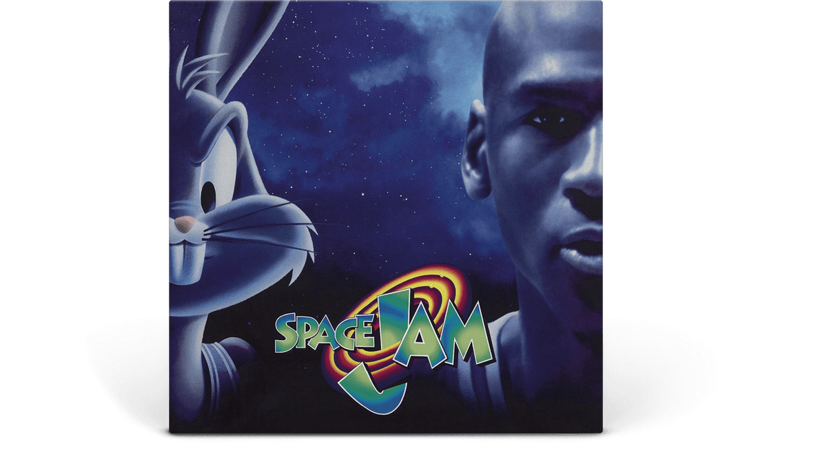 Vinyl - Various Artists : Space Jam (Music From And Inspired By The Motion Picture) (Ltd Red &amp; Black Vinyl) - The Record Hub