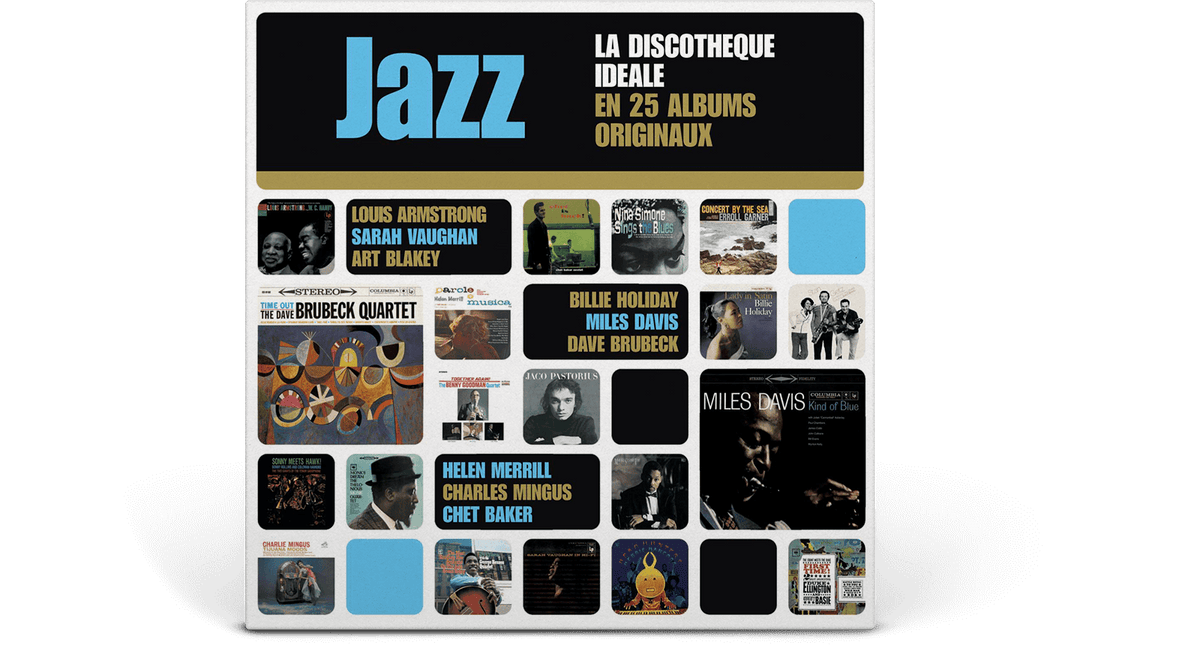 Vinyl - Various Artists : The Perfect Jazz Collection - 25 Original Albums (CD Boxset) - The Record Hub