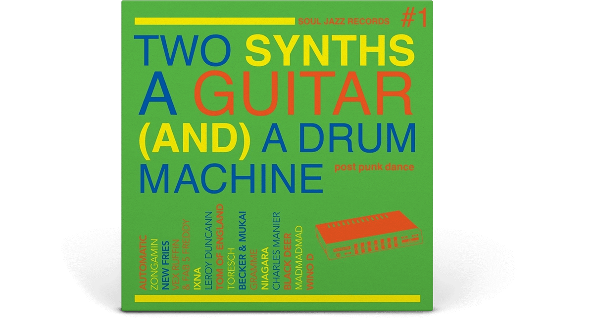 Vinyl - VA / Soul Jazz Records Presents *Indies only coloured vinyl* : Two Synths A Guitar (And) A Drum Machine: Post Punk Dance Vol.1 - The Record Hub