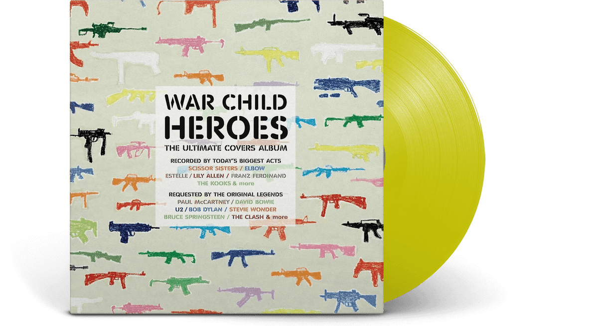 Vinyl - Various Artists : Heroes (Yellow Vinyl) - The Record Hub