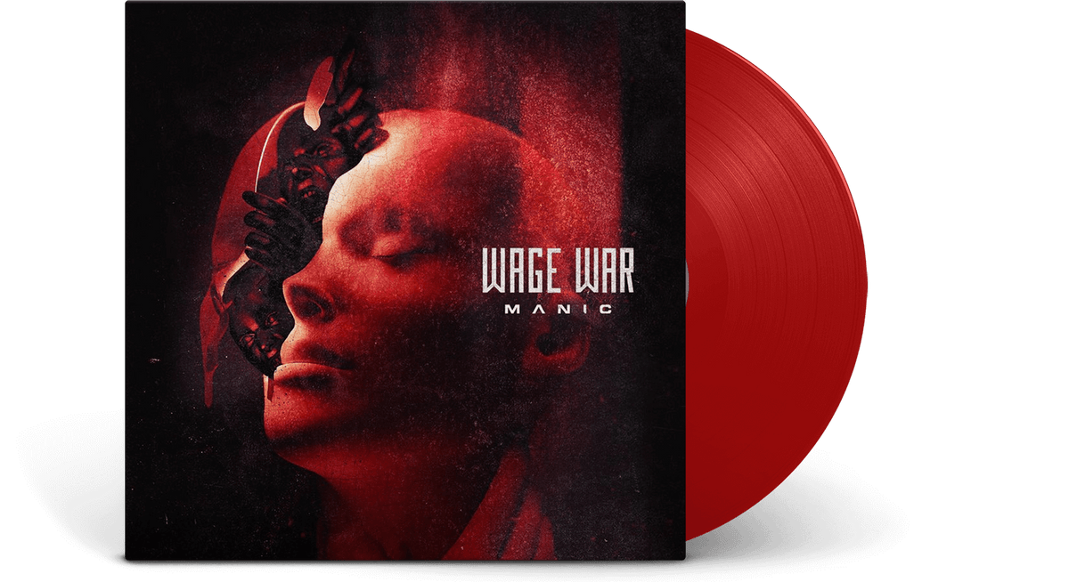 Vinyl - Wage War : Manic (Flame Red Vinyl) - The Record Hub