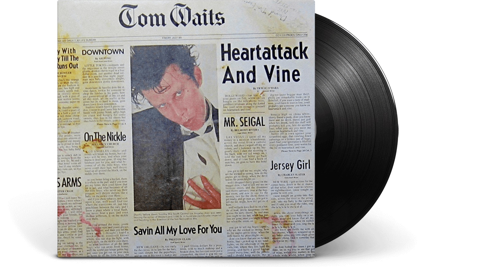Vinyl - Tom Waits<br> Heartattack And Vine - The Record Hub