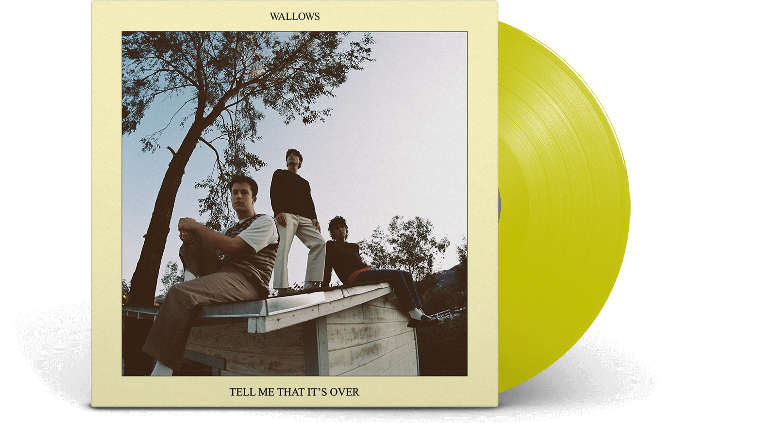 Vinyl - Wallows : Tell Me That It's Over (Yellow Vinyl LP) - The Record Hub