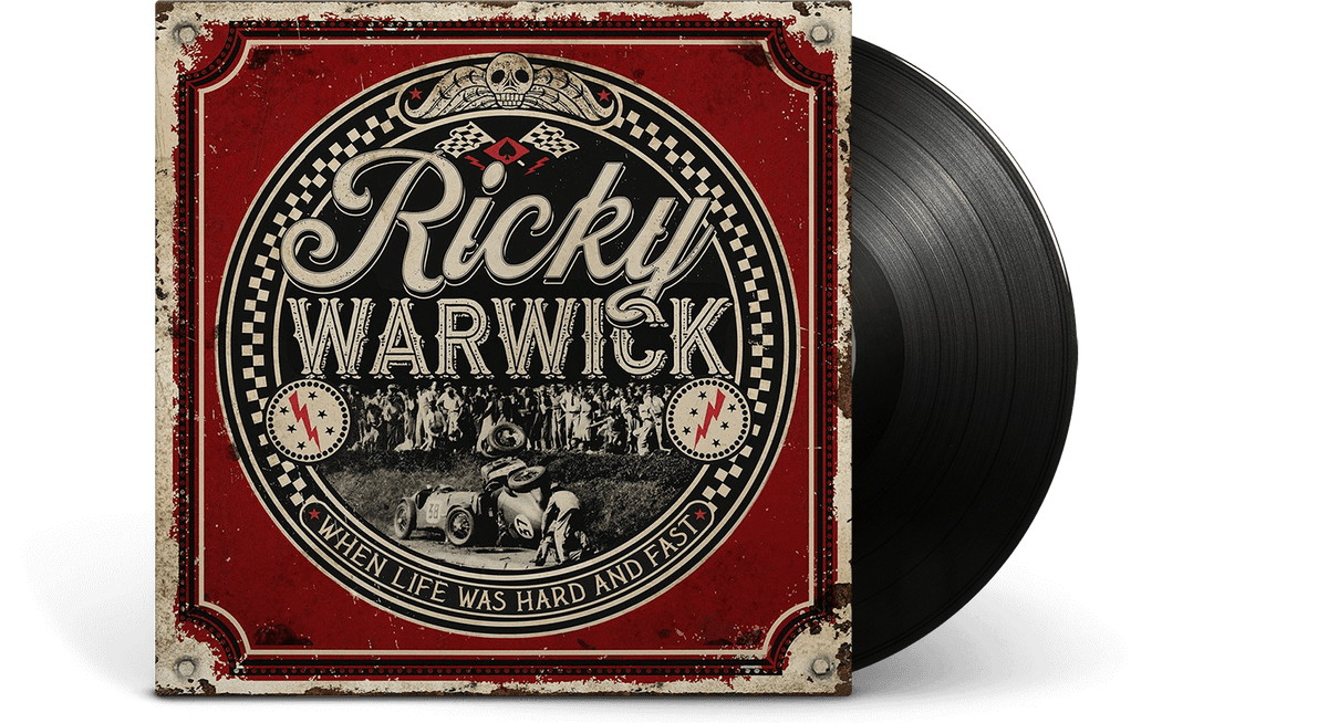 Vinyl - Ricky Warwick : When Life Was Hard &amp; Fast (Limited Edition Gatefold Vinyl) - The Record Hub